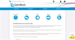 Desktop Screenshot of colormatch.org