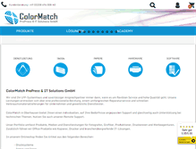 Tablet Screenshot of colormatch.org